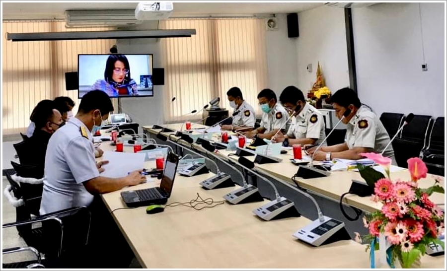 ﻿ผู้ตรวจราชการกระทรวงยุติธรรม ประชุมตรวจราชการประจำปีงบประมาณ พ.ศ. 2564 ผ่านระบบการประชุมทางไกลผ่านจอภาพ (Video Conference System) ในพื้นที่จังหวัดลำปาง